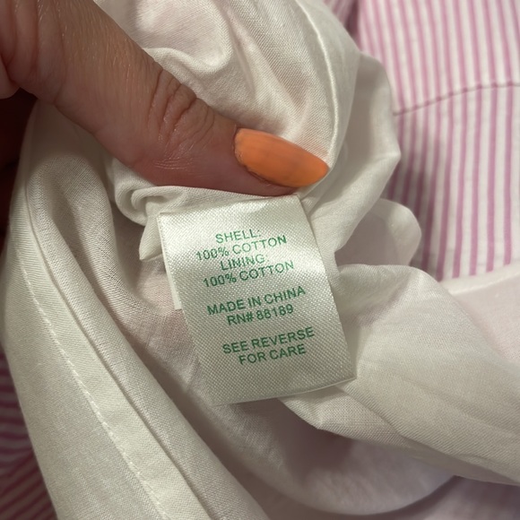 Lilly Pulitzer Marisa Seersucker Pink Halter Mini Dress Summer Striped Zipper - Picture 6 of 12